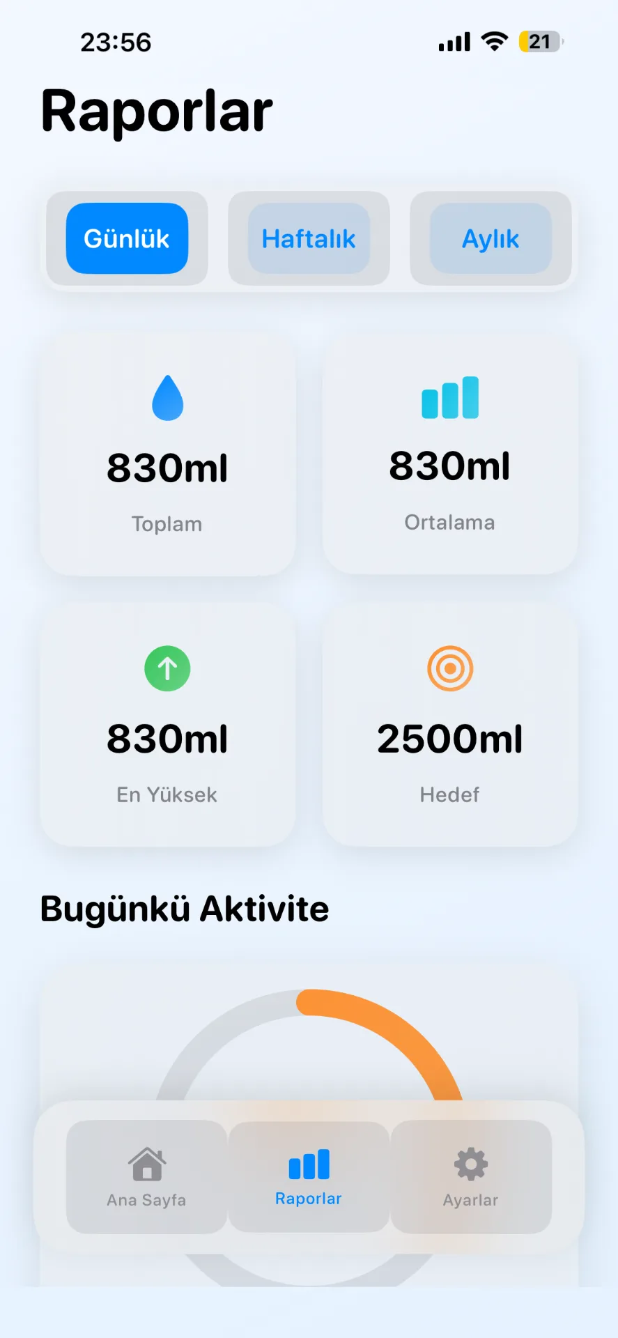 Su Takip - Hatırlatıcı mobil ekran 3